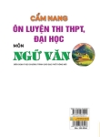 CẨM NANG ÔN LUYỆN THI THPT, ĐẠI HỌC MÔN NGỮ VĂN (Biên soạn theo Chương trình GDPT mới)